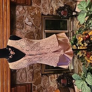 Cinema Etoile Tulle Lace Sleepwear 2pc. Set Size: M